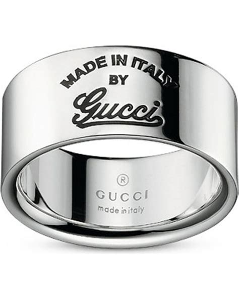 gucci infinity ring|gucci trademark ring.